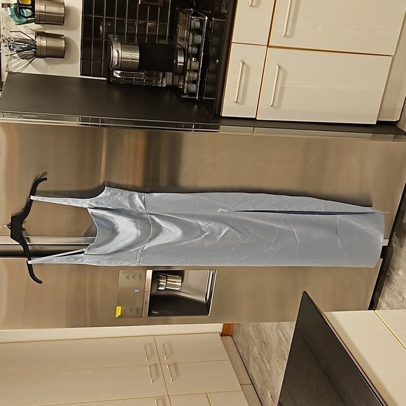 💕REFORMATION💕 Solay Silk Dress ~ Mineral 6 NWT - Picture 10 of 16